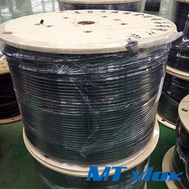 TP304 / 304L Welded Stainless Steel Coiled Tubing Untuk multi - Inti Tabung