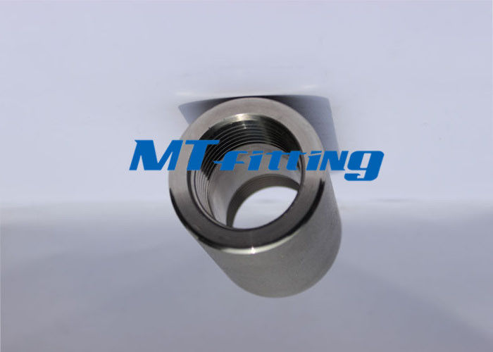 F304H ASTM A105 6000LBS Coupling Forged Pipe Fittings Stainless Steel Threaded End