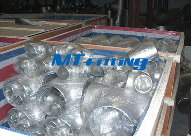 DN150 Sch40 ANSI B16.5 WP347 / 347H Stainless Steel Equal Tee Pipe Fitting Tee