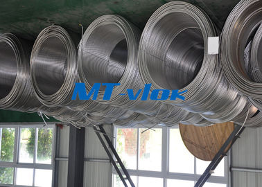 1 / 8 Inch TP304 / 304L Stainless Steel Coiled Tubing Coil Steel Tube For Food Industry